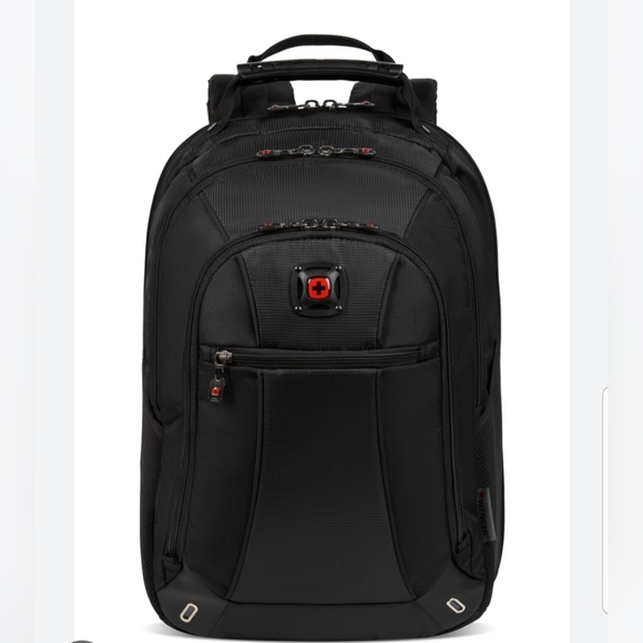 NEW! SwissGear by Wenger Black Backpack NWT
